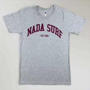 Nada Surf Graphic T-Shirt Rock Y2K Band Alternative Made in USA Size Small